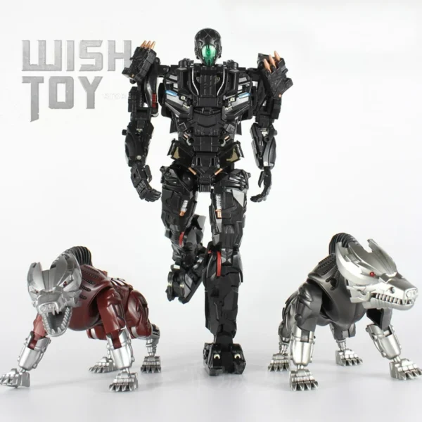 Transformation MasterPiece VT01 VT-01 Lockdown Peru Kill Movie KO VS UT R01 Alloy With Two Dogs Anime Action Figure Robot Toys