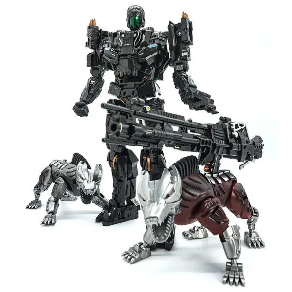Transformation MasterPiece VT01 VT-01 Lockdown Peru Kill Movie KO VS UT R01 Alloy With Two Dogs Anime Action Figure Robot Toys - Image 2