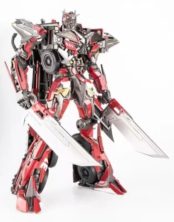 Transformation OV01 OV-01 Sentinel Prime Fire Engine Oversize KO SS61 Movie Serise Alloy Part Action Figure Robot Collection Toy - Image 4