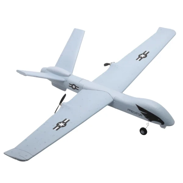 Z51 Predator RC Glider 2.4G 2CH EPP Foam RC Plane With LED Light Fixed Wingspan RC Aircraft Figher Toys for Boys Children - Image 2
