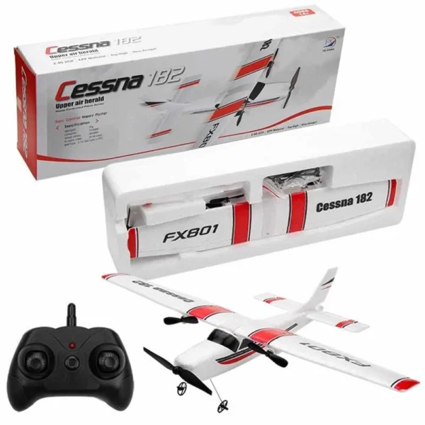 FX801 RC Plane EPP Foam 2.4G 2CH RTF Remote Control Wingspan Aircraft Fixed Wingspan Airplane Toys Gifts for Children Kids - Image 5