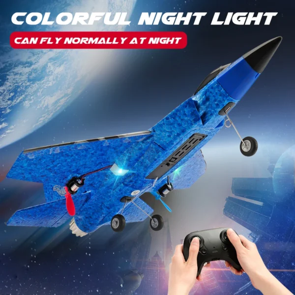 RC Plane F35 Fighter 2.4G Remote Control Aircraft EPP Foam Flying Model Glider Airplane Model Toys For Children Boys Gift - Image 2
