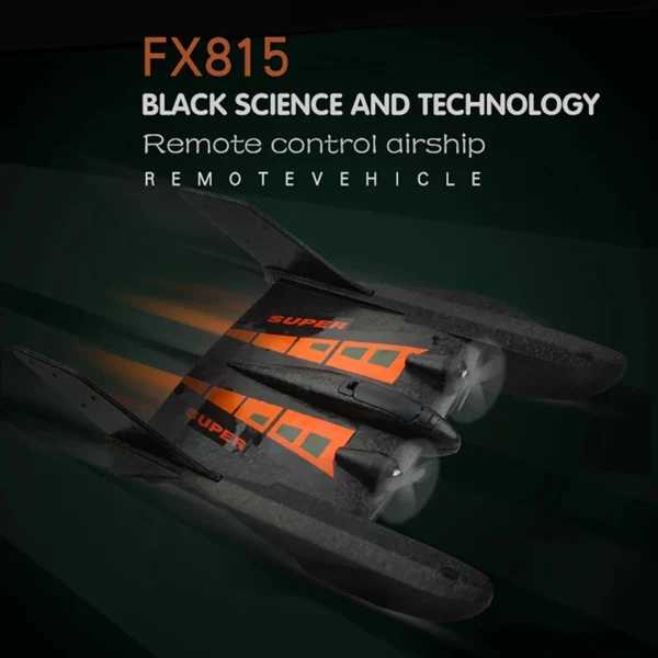 Fx815 Rc Aircraft 2-Channel Fixed-Wing Glider 2.4G Remote Control Spacecraft Model Seaplane Kid Toys - Image 2