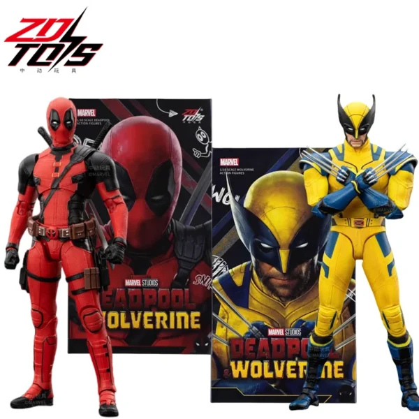 Original ZD Deadpool & Wolverine X-Men Series Deadpool Thor Wolverine Star Loro Collections Adult Action Figures Kids Toy Gift