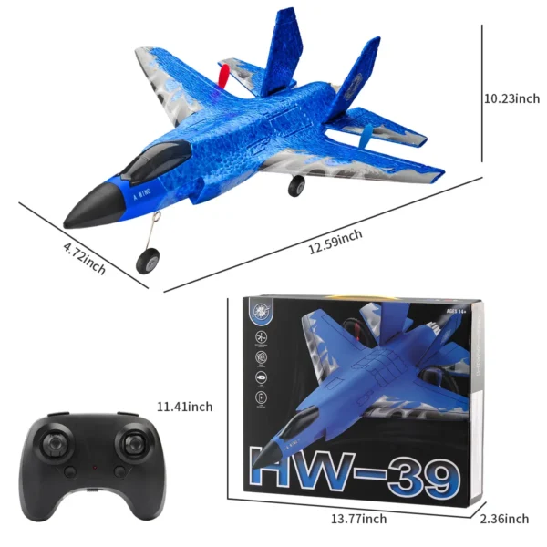 RC Plane F35 Fighter 2.4G Remote Control Aircraft EPP Foam Flying Model Glider Airplane Model Toys For Children Boys Gift - Image 6