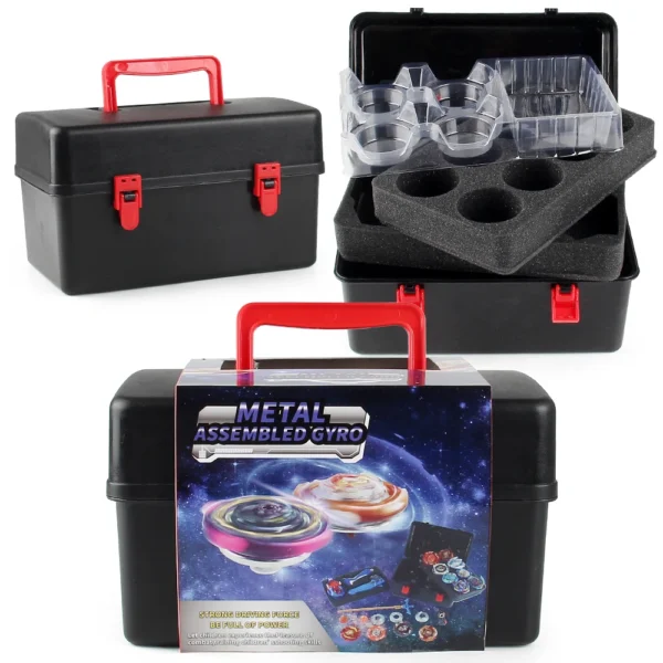 Beyblade Burst Storage Box Case for Bey Gyro Battle Toy Booster Starter - Image 4