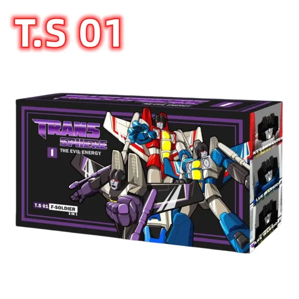 Transformation Robot Starscream Skywarp Thundercracker Ramjet Dirge Thrust Action Figure Action Characters Deformation Kids Toys - Image 6