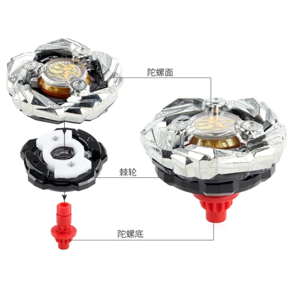 Blayblade X BX with String Launcher Grip Bey Gyro Bables Metal Spinning Top Battle Toy Birthday Gift - Image 6