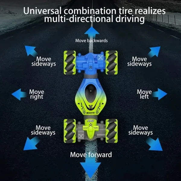 4WD RC Car Toy 2.4G Radio Remote Control Cars RC Watch Gesture Sensor Rotation Twist Stunt Drift Vehicle Toy for CHildren Kids - Image 4