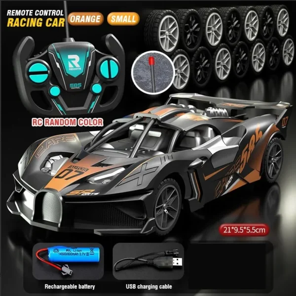 Remote Control Car 1/18 High Speed Truck Engineering Vehicle Model Electric Rechargeable RC Racing Drift Car Toys For Kids Gifts - Image 4