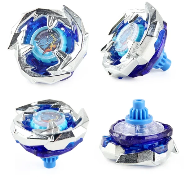 Blayblade X Bey BX-01 DranSword 3-60F Starter Metal Battle Gyro with Launcher Grip Children Toy Christmas Gift Set - Image 4