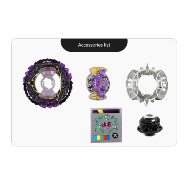 Bley Bley Burst Super King B-175 Lucifer The End.Kou.Dr Gyro Spinning Top Metal Battle Fidget Toy - Image 6