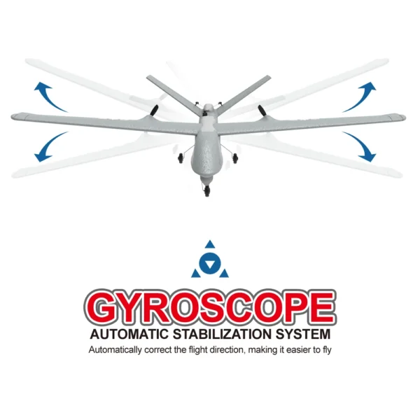 Z55 2.4G 3CH RC Plane EPP Foam Hand Throwing 660mm Wingspan Airplane Remote Control Glider Aircraft Outdoor Boys Toys - Image 4