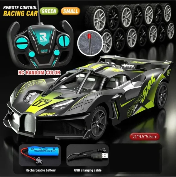 Remote Control Car 1/18 High Speed Truck Engineering Vehicle Model Electric Rechargeable RC Racing Drift Car Toys For Kids Gifts - Image 3