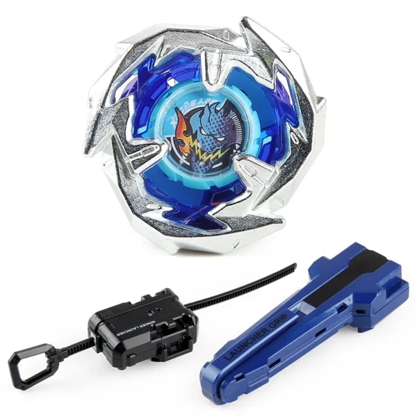Blayblade X Bey BX-01 DranSword 3-60F Starter Metal Battle Gyro with Launcher Grip Children Toy Christmas Gift Set - Image 3
