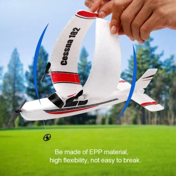 FX801 RC Plane EPP Foam 2.4G 2CH RTF Remote Control Wingspan Aircraft Fixed Wingspan Airplane Toys Gifts for Children Kids - Image 3