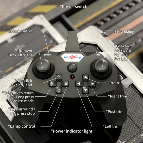 L0712 RC Plane 2.4G Remote Control Aircraft Gravity Sensing Aircraft Glider with Light EPP Foam Fighters for Boys Children - Image 6