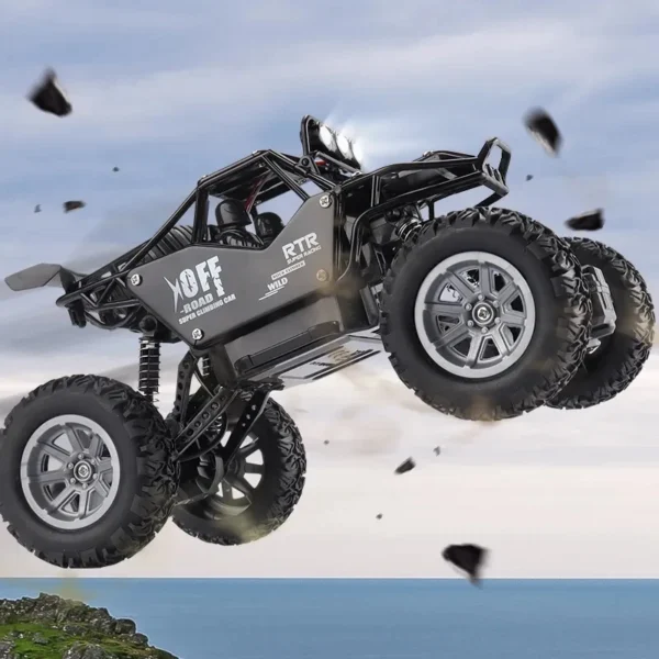 1:20 Alloy RC Car With Led Lights Radio Remote Control Cars Buggy Off-Road Control RTR Trucks Toys Gifts for Boys Girls Children - Image 6