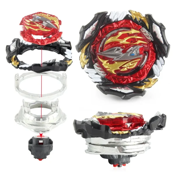 Burst B-197 Divine Belial Starter Booster Beys Bables Blablade Gyro Metal Spinning Top Battle Toy for Boys Gift - Image 3