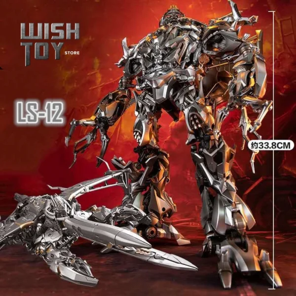 BMB Transformation AOYI LS12 LS-12 Mega Megatank Alloy Part Movie Oversize Version KO MPM08 MPM-08 Action Figure Robot Toys