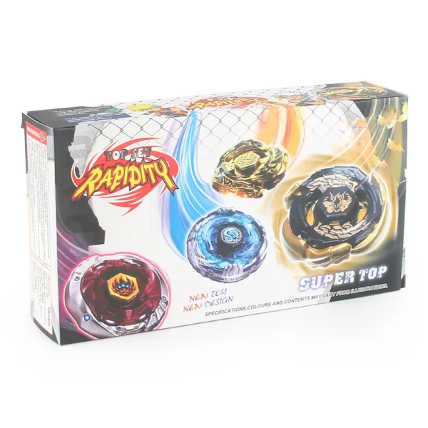 8pcs Blayblades Fusion Galaxy Pegasis Bey Gyro Metal Fury Masters 4D System Bley Bley with 2 Launchers Toy Gift Set - Image 5
