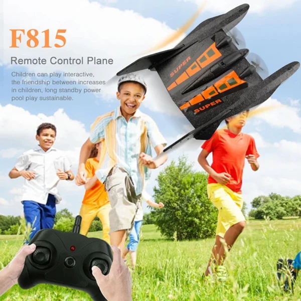 Fx815 Rc Aircraft 2-Channel Fixed-Wing Glider 2.4G Remote Control Spacecraft Model Seaplane Kid Toys - Image 5