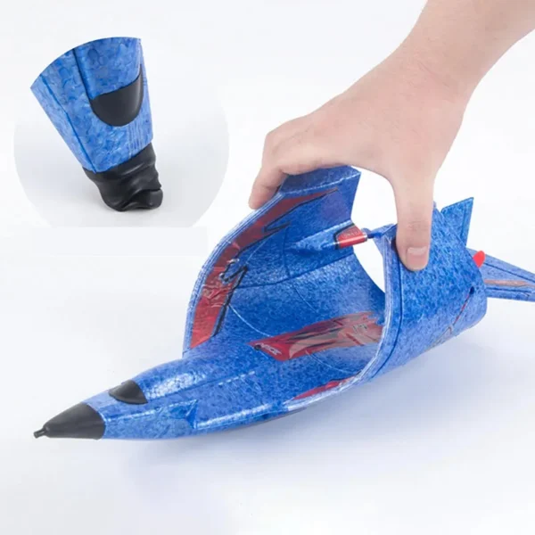 X320 RC Plane Water, Land and Air remote Control Glider EPP Foam Remote Control Aircraft With LED Light Flighter Toys for Boys - Image 3