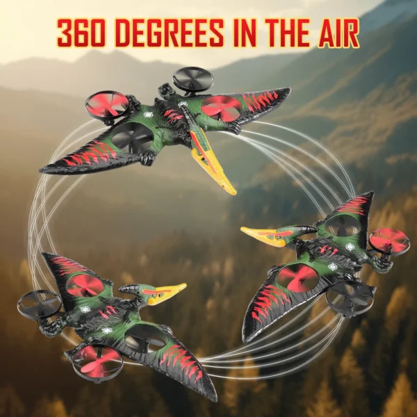 L0712/L0713 2.4G RC Plane Gravity Sensing Airplane 360 Rotation Glider with Light EPP Foam Fighters for Boys Children - Image 6