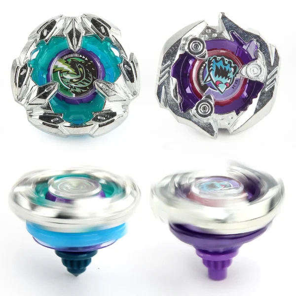 Blayblade X BX with String Launcher Grip Bey Gyro Bables Metal Spinning Top Battle Toy Birthday Gift - Image 4