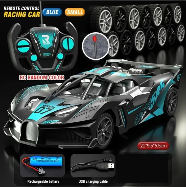 Remote Control Car 1/18 High Speed Truck Engineering Vehicle Model Electric Rechargeable RC Racing Drift Car Toys For Kids Gifts - Image 2