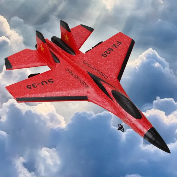 RC Foam Aircraft SU-35 Plane 2.4G Radio Control Glider Remote Control Fighter Plane Glider Airplane Foam Boys Toys for Children - Image 4