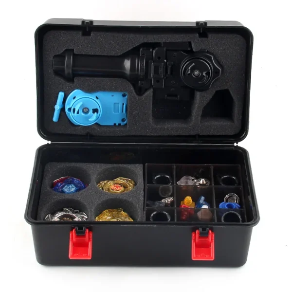Fusion Blayblade Metal Master Set Metal Fightting Spinning Top Toy Gift with Storage Box - Image 3