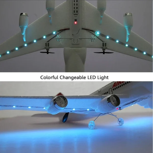 Airbus A380 RC Airplane 2.4G Fixed Wing Boeing 747 Remote Control Aircraft Outdoor RC Plane Model Toys for Children Boys - Image 2