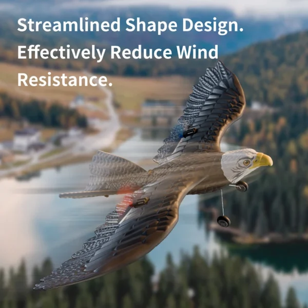 RC Plane 2.4G 420MM Wingspan Eagle Airplane EPP Foam Aircraft Glider Remote Control Plane Glider For Boys Toys - Image 3