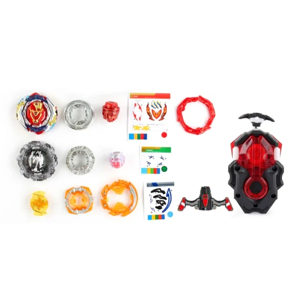 Bey Burst DB B-201 Zest Achilles Customized Set Blade Toy Gyro Spinning Top Metal Battle with Launcher for Kids Children Boys - Image 4