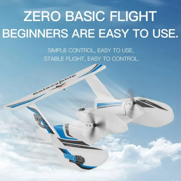 KF603 RC Glider 2.4G 3CH Radio Control Sea And Air RC Plane EPP Foam Water Land Flying Boat Airplane Toys Gift For Boys - Image 3