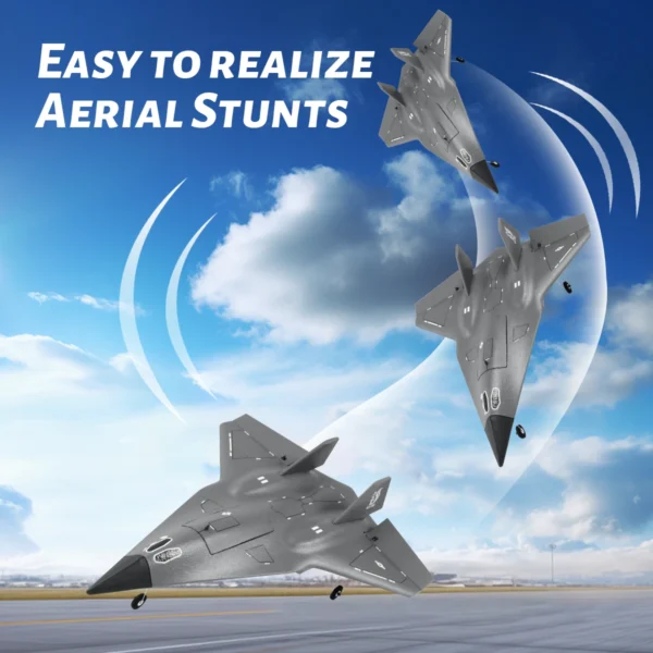 SR72 RC Plane 2.4G 4CH RC Fighter With Concealed Culvert Design FX9672 RC Airplane Powerful Motors RTF Aircraft Boys Toys - Image 4
