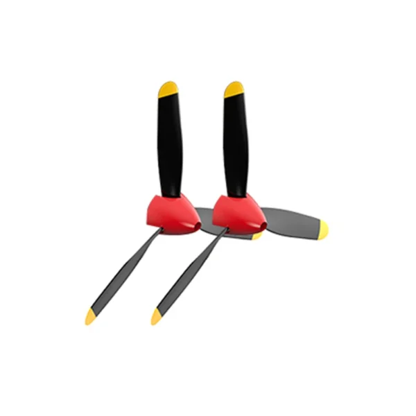 RC Plane Accessories USB Charger Propeller Landing Gear Remote Control Aircraft Spare Parts Fits for P51D BF109 P40 Spitfire F4U - Image 3