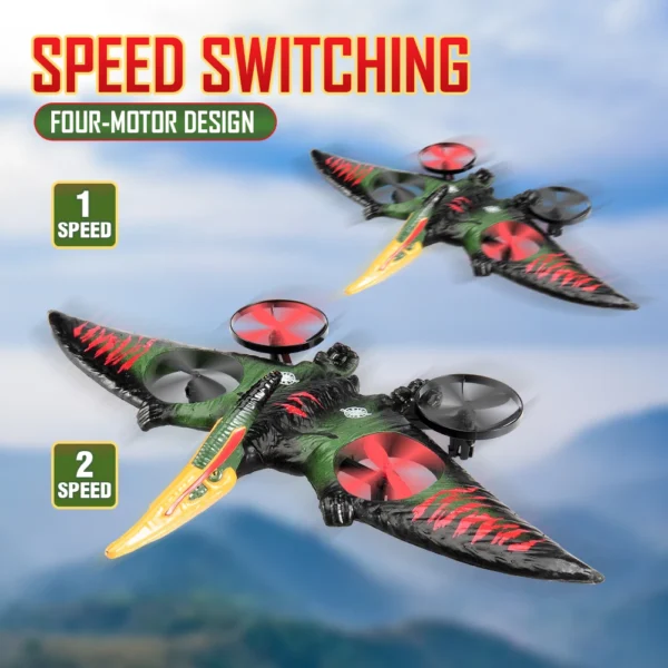 Pterosaur RC Plane 2.4G EPP Anti-wear Foam Dragon Airplane 360 Degree Rotation One Click Take Off RC Glider Kids Gift - Image 4