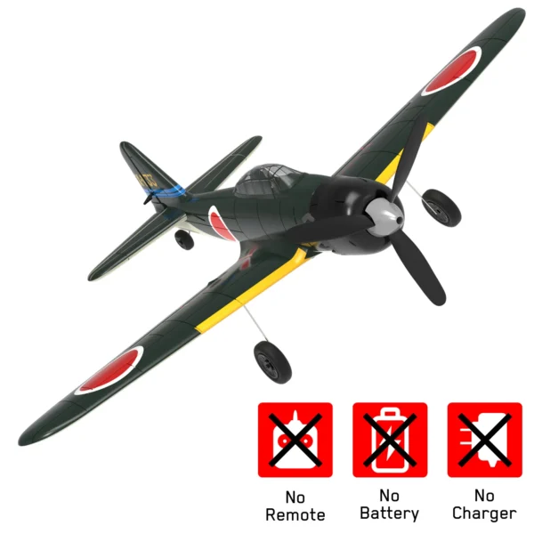 EPP 400mm P51D Mustang /BF109/P40/Zero PNP Plane 2.4G 4-CH 6-Axis One-key Aerobatic RC Warbird Mini Plane - Image 6